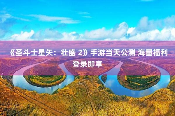 《圣斗士星矢：壮盛 2》手游当天公测 海量福利登录即享